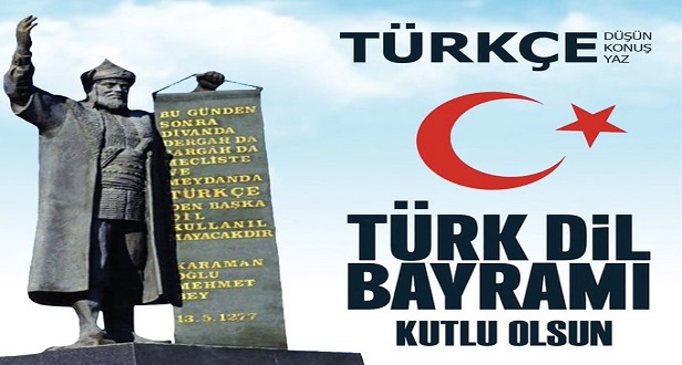 743. TÜRK DİL BAYRAMI SALGIN NEDENİYLE BURUK KUTLANDI...